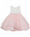 Rare Editions Baby Girls Tulle-Skirt Dress