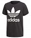 adidas Originals adicolor Logo-Print Cotton T-Shirt, Big Boys