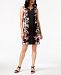 Jm Collection Petite Printed Embellished Sheath Dress, Created for Macy's