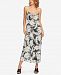 1. state Printed Cutout Halter Jumpsuit