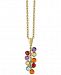 Effy Multi-Gemstone 18" Lariat Necklace (2-3/8 ct. t. w. ) in 14k Gold