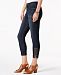 Style & Co Petite Laced-Hem Capri Jeans, Created for Macy's