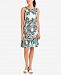 Ny Collection Printed A-Line Dress