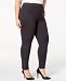 Style & Co Plus Size Ponte Knit Snap-Bottom Leggings, Created for Macy's