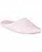 Charter Club Microvelour Logo Clog Memory Foam Slippers, Created for Macy's