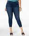 Style & Co Plus Size Pull-On Ultra-Skinny Denim Capris, Created for Macy's