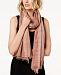 Eileen Fisher Organic Cotton Printed Fringed Scarf
