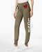 Love Moschino Peace Love Graphic-Print Jogger Pants