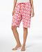 Hue Printed Bermuda Pajama Shorts