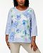 Alfred Dunner Plus Size Floral-Print Top