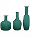 Uttermost Baram Turquoise Vases, Set of 3
