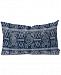 Deny Designs Little Arrow Design Co Vintage Moroccan On Blue Oblong Throw Pillow