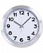 Everyday Home 12" Brushed Aluminum Wall Clock