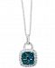 Effy Diamond 18" Pendant Necklace (7/8 ct. t. w. ) in 14k White Gold