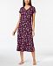 Charter Club Rose-Print Picot-Trim Nightgown, Created for Macy's