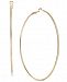 Thalia Sodi Gold-Tone Slim Extra Large 3.5" Hoop Earrings, Created for Macy's