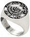 Degs & Sal Men's Shkel Coin-Inspired Ring in Sterling Silver