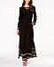 Ny Collection Petite Embroidered Maxi Dress