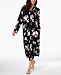 Charter Club Rose-Print Cotton Robe, Created for Macy's