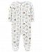 Carter's Baby Boys & Girls Animal-Print Thermal Footed Cotton Coverall