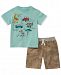 Kids Headquarters Toddler Boys 2-Pc. Graphic-Print T-Shirt & Shorts Set