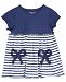 First Impressions Baby Girls Striped Bows Cotton Tunic, Created for Macy's