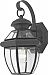 NY8315K - Quoizel Lighting - Newbury - 1 Light Small Wall Lantern Mystic Black Finish with Clear Beveled Glass - Newbury