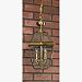 NY1179A - Quoizel Lighting - Newbury - 3 Light Large Hanging Lantern Antique Brass Finish with Clear Beveled Glass - Newbury