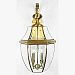 NY8339A - Quoizel Lighting - Newbury - 4 Light Extra Large Wall Lantern Antique Brass Finish with Clear Beveled Glass - Newbury