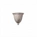 CER-1480-TERA-HAL - Justice Design - Milano Sconce Terra Cotta Finish (Smooth Faux)Smooth Faux - Ambiance