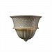 CER-1485-ANTC-GU24 - Justice Design - Capri Sconce Anique Copper Finish (Smooth Faux)Smooth Faux - Ambiance