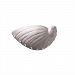 CER-3720-BIS-GU24 - Justice Design - Abalone Shell Sconce Bisque Finish (Unfinished)Bisque Finish Type - Ambiance