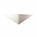 CER-5140-HMBR - Justice Design - Triangle ADA Sconce Hammered Brass Finish (Textured Faux)Textured Faux - Ambiance