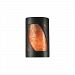 CER-5325-RRST-MICA-LED-1000 - Justice Design - Small Lantern Open Top and Bottom ADA Sconce Real Rust Finish (Smooth Faux)Smooth Faux - Ceramic