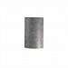 CER-5940W-GRAN - Justice Design - Small Cylinder Closed Top Outdoor - ADA Sconce Granite Finish (Smooth Faux)Smooth Faux - Ambiance