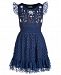 Epic Threads Big Girls Embroidered Dot Mesh Dress, Created for Macy's