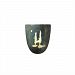 CER-9525-BIS-SHOL-LED-1000 - Justice Design - Sun Dagger Small ADA Sconce Bisque Finish (Unfinished)Bisque Finish Type - Sun Dagger