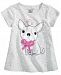 First Impressions Toddler Girls Dog-Print Cotton T-Shirt, Created for Macy's