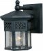 30122CDCF - Maxim Lighting - Scottsdale - One Light Outdoor Wall Mount Country Forge Finish - Seedy Glass - Scottsdale