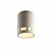 CER-6107W-RRST - Justice Design - Prairie Window Flush-Mount Cylinder Outdoor Real Rust Finish (Smooth Faux)Smooth Faux - Radiance