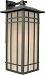 HCE8411IB - Quoizel Lighting - Hillcrest - 1 Light Outdoor Large Wall Lantern Imperial Bronze Finish with Linen Glass - Hillcrest