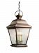 9804OZ - Kichler Lighting - Mount Vernon - Four Light Outdoor Pendant Olde Bronze Finish with Glass - Mount Vernon