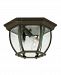 5-8101-BZ - Savoy House - Flush Mount Bronze Finish : Clear Beveled Glass - Exterior Collections