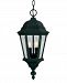 5-1303-BK - Savoy House - Wakefield - Two Light Outdoor Hanging Lantern Textured Black Finish with Clear Beveled Glass - Wakefield