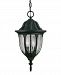 5-1502-BK - Savoy House - Tudor - Two Light Outdoor Hanging Lantern Textured Black Finish with Clear Seeded Glass - Tudor