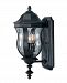 5-304-BK - Savoy House - Monticello - Two Light Outdoor Wall Lantern Black Finish with Clear Watered Glass - Monticello