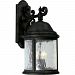P5651-31 - Progress Lighting - Ashmore - Three Light Wall Mount Textured Black Finish with Water Seeded Glass - Ashmore