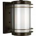 P5896-108 - Progress Lighting - Penfield - One light wall mount Oil Rubbed Bronze Finish with Clear/Opal Glass - Penfield