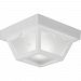 P5744-30 - Progress Lighting - One Light Outdoor Flush Mount White Finish with White Acrylic Glass - Recessed