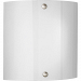 P7093-09EBWB - Progress Lighting - Two Light Wall Sconce Brushed Nickel Finish with Clear/White Glass -